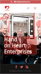 Mobile Screenshot of handonheart.ie